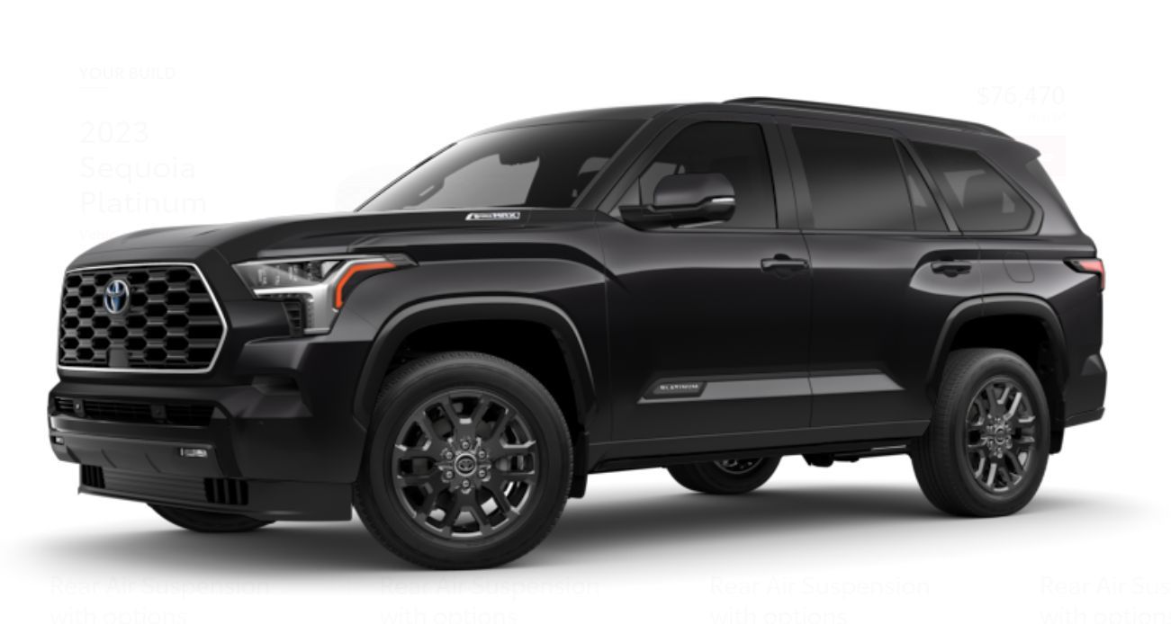 Toyota Sequoia Platinum 2023