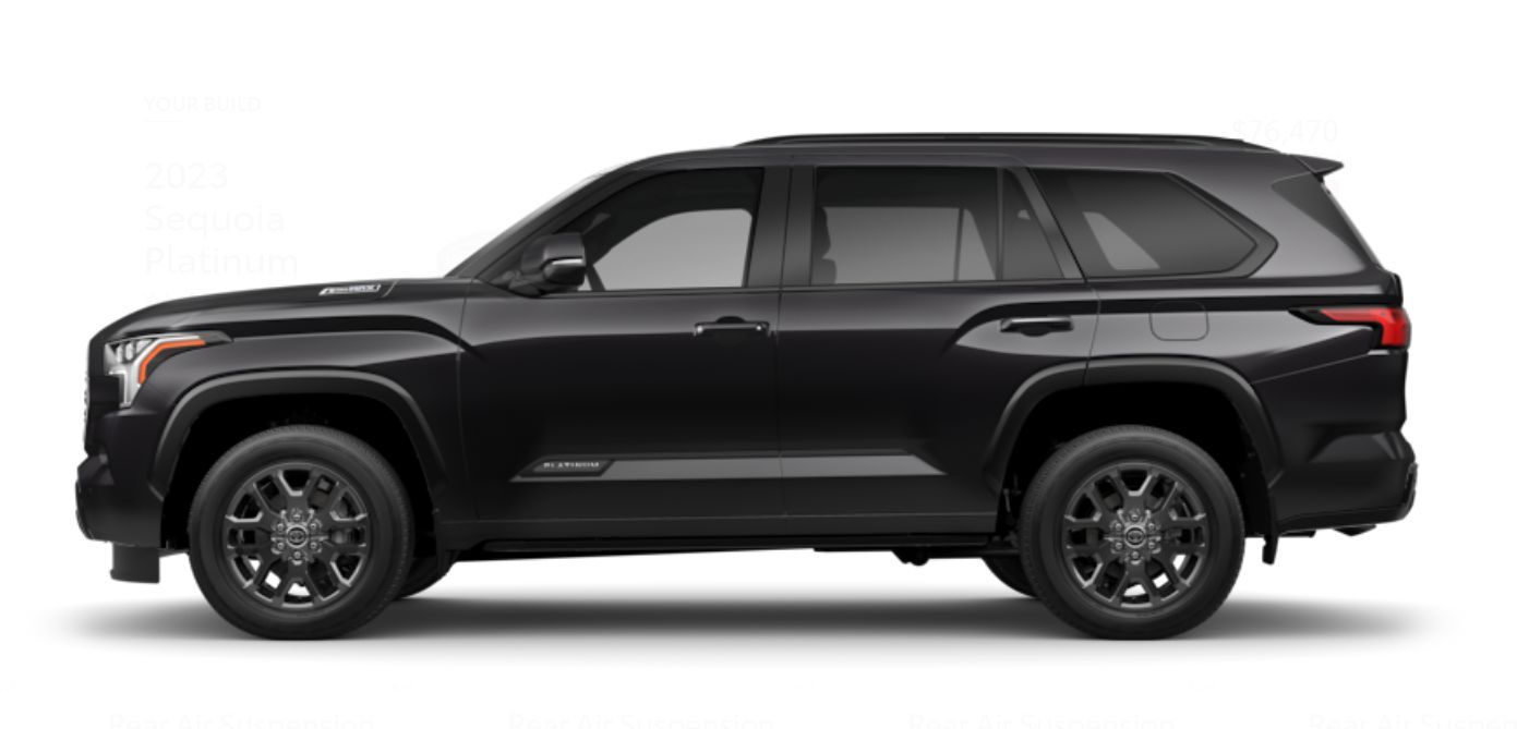 Toyota Sequoia Platinum 2023